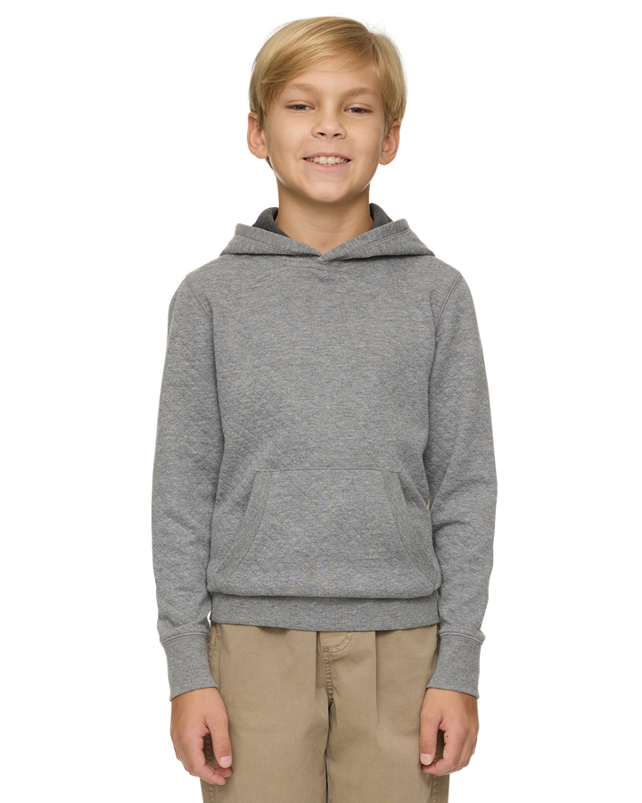 BOYS BRADNER SUPER-SOFT QUILTED HOODIE