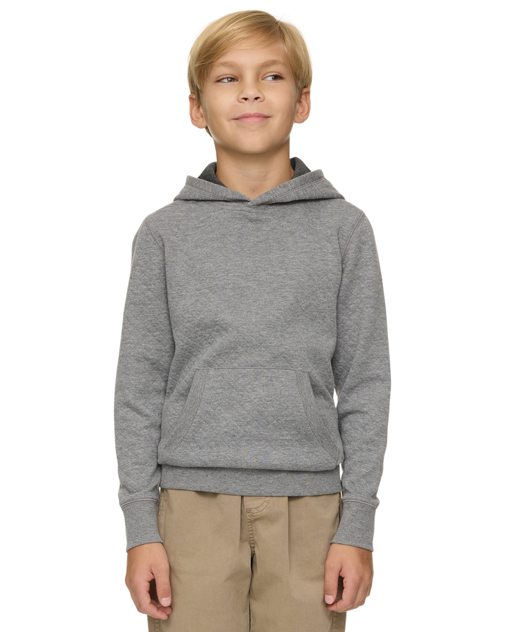 BOYS BRADNER SUPER-SOFT QUILTED HOODIE