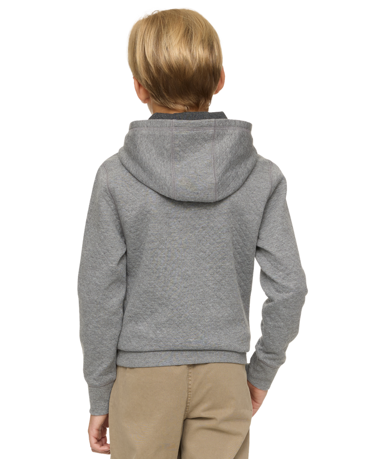 BOYS BRADNER SUPER-SOFT QUILTED HOODIE