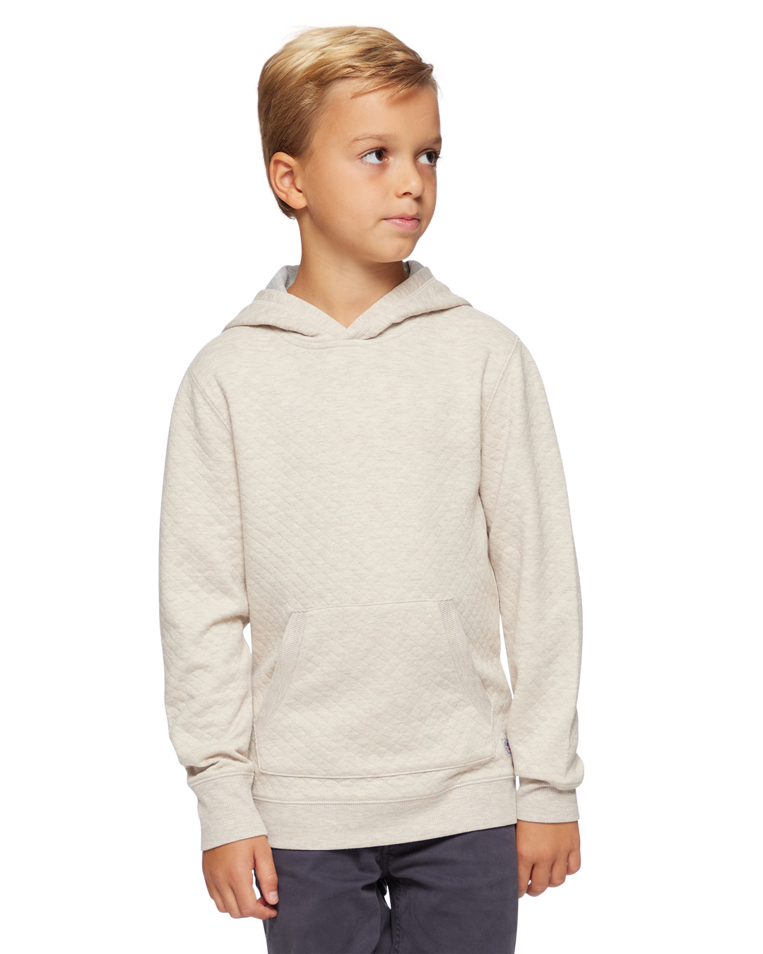 BOYS BRADNER SUPER SOFT QUILTED HOODIE Flag Anthem