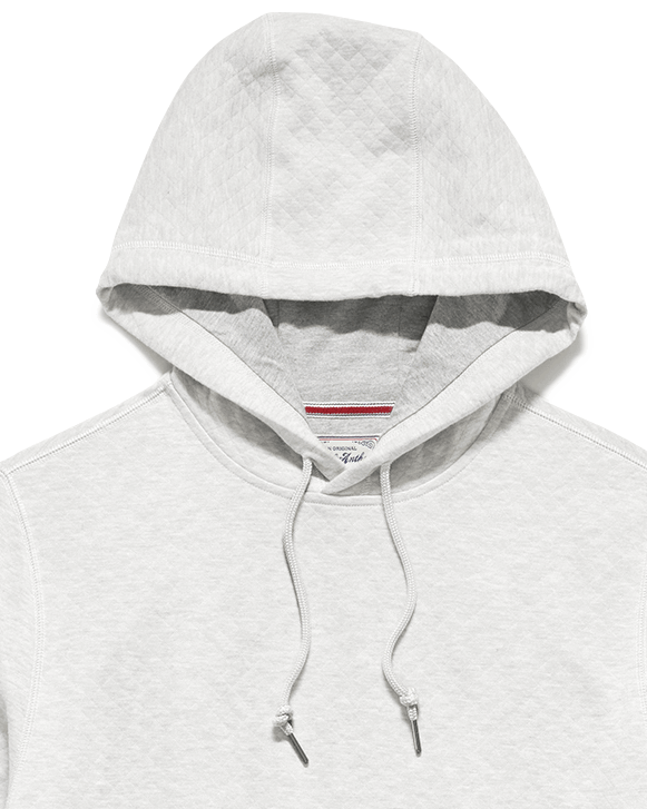 BRADNER SUPER SOFT QUILTED HOODIE