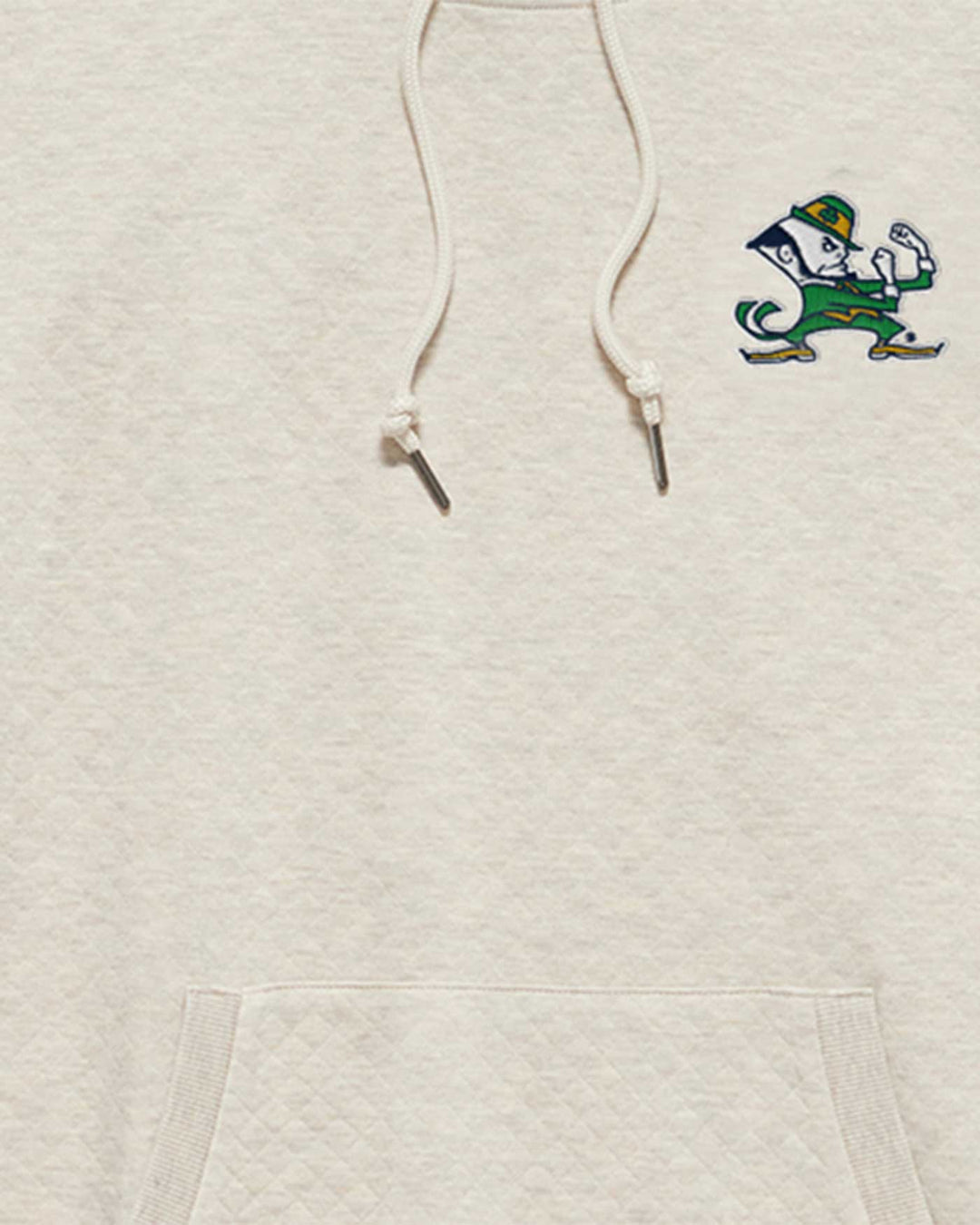 NOTRE DAME BRADNER SUPER SOFT QUILTED HOODIE