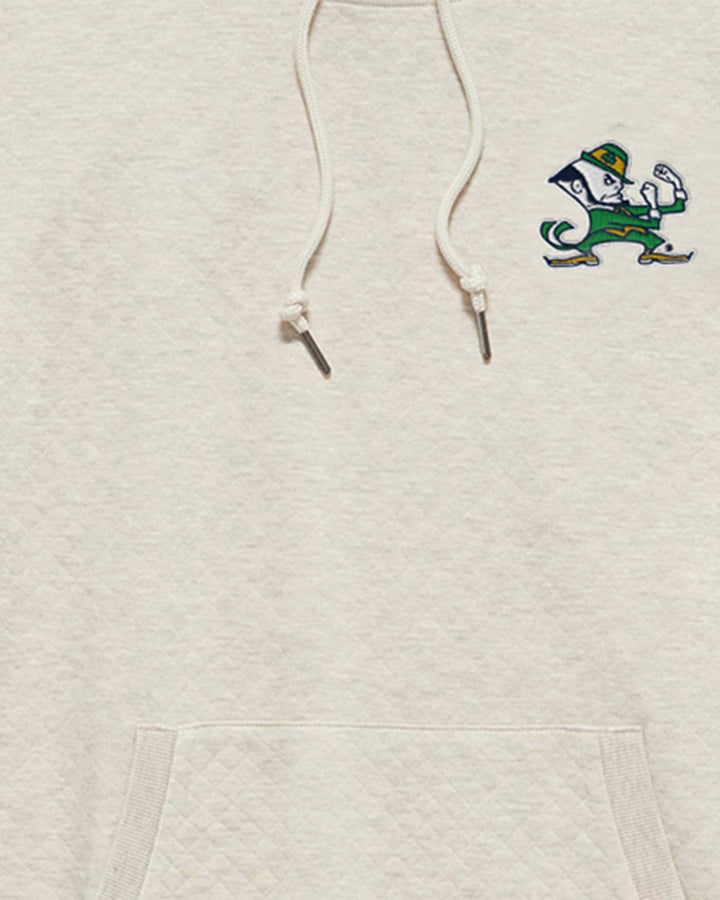 NOTRE DAME BRADNER SUPER SOFT QUILTED HOODIE