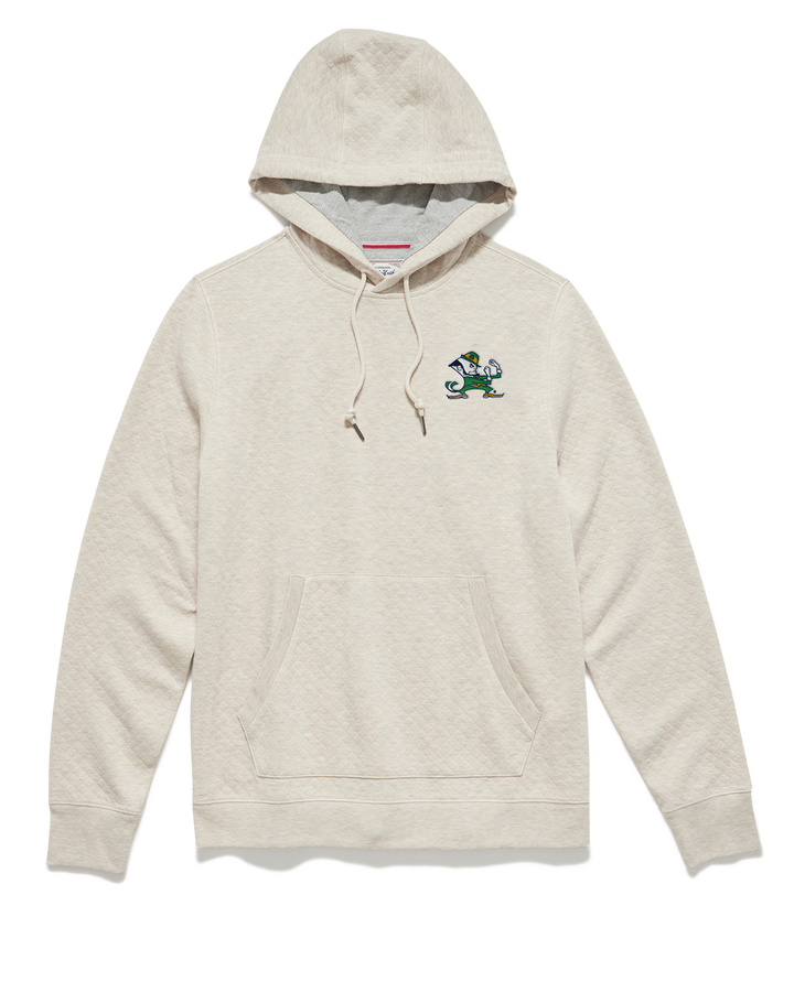 NOTRE DAME BRADNER SUPER SOFT QUILTED HOODIE
