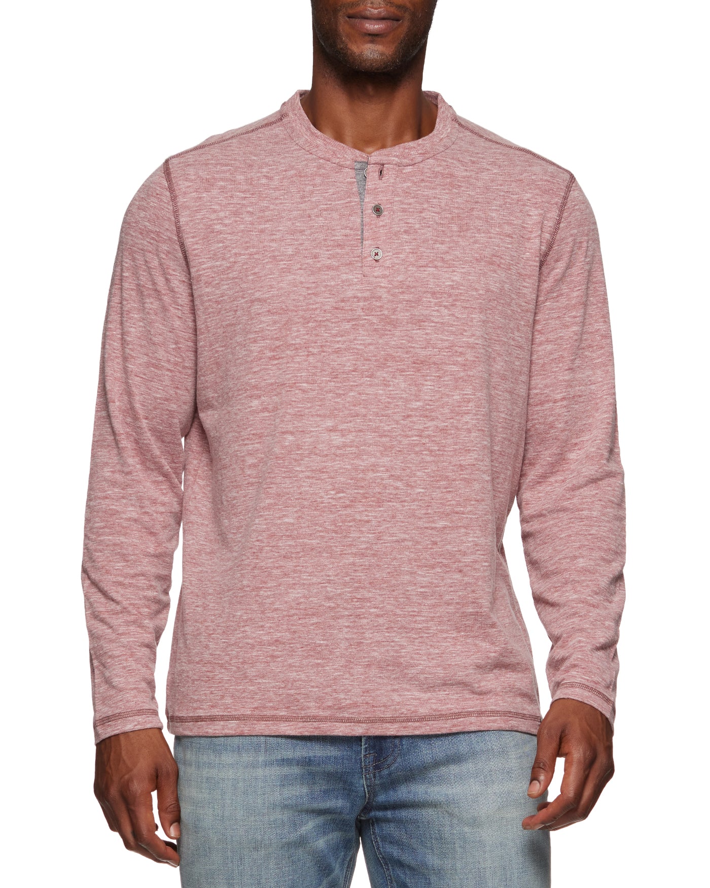 ROLLINS SNOW SLUB LS HENLEY