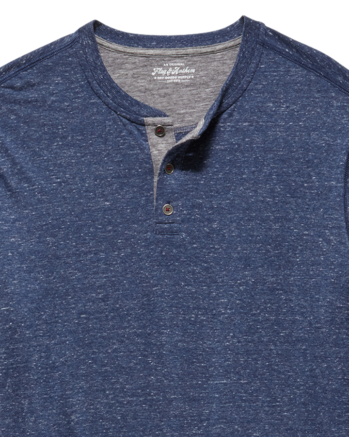 ROLLINS SNOW SLUB LS HENLEY BIG & TALL