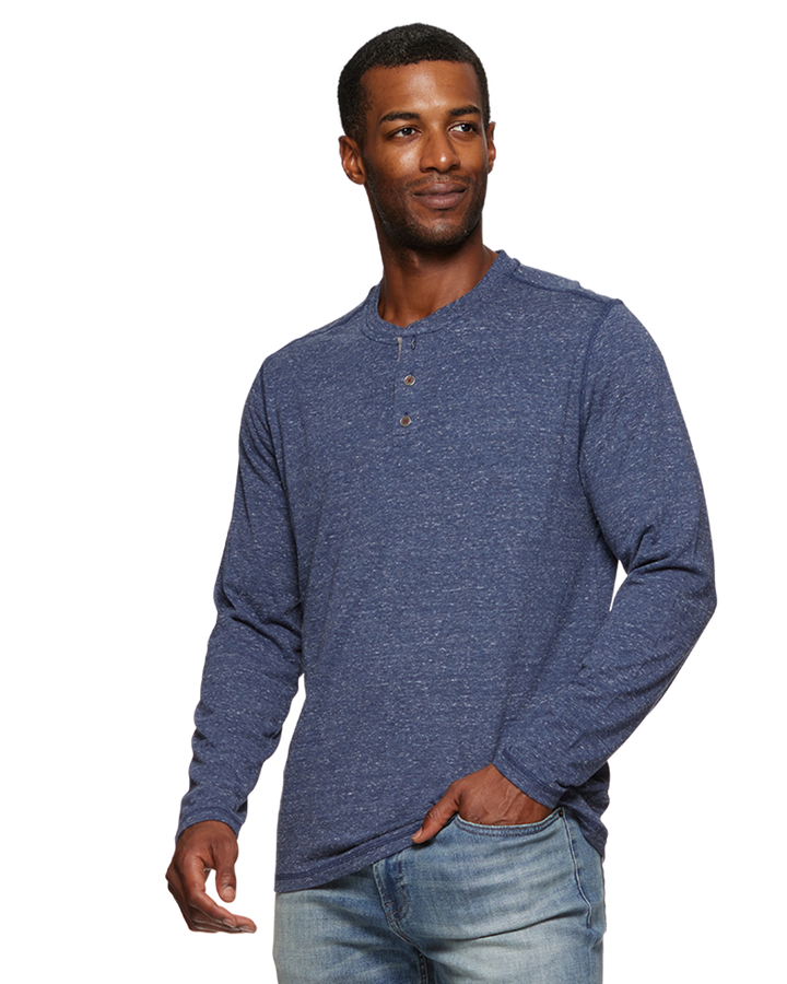 ROLLINS SNOW SLUB LS HENLEY