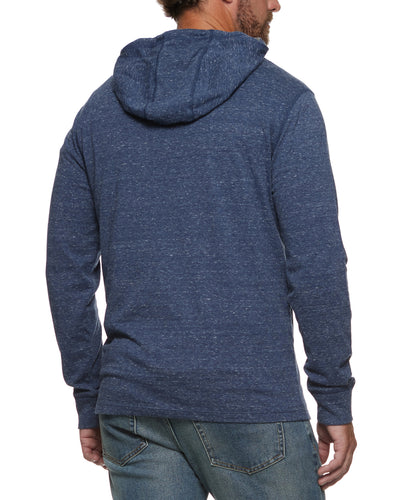 ROLLINS SNOW SLUB HOODED HENLEY