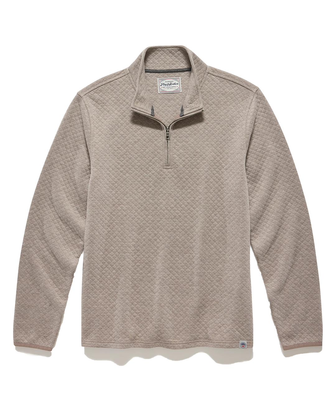 BRADNER SUPER SOFT QUILTED 1/4-ZIP
