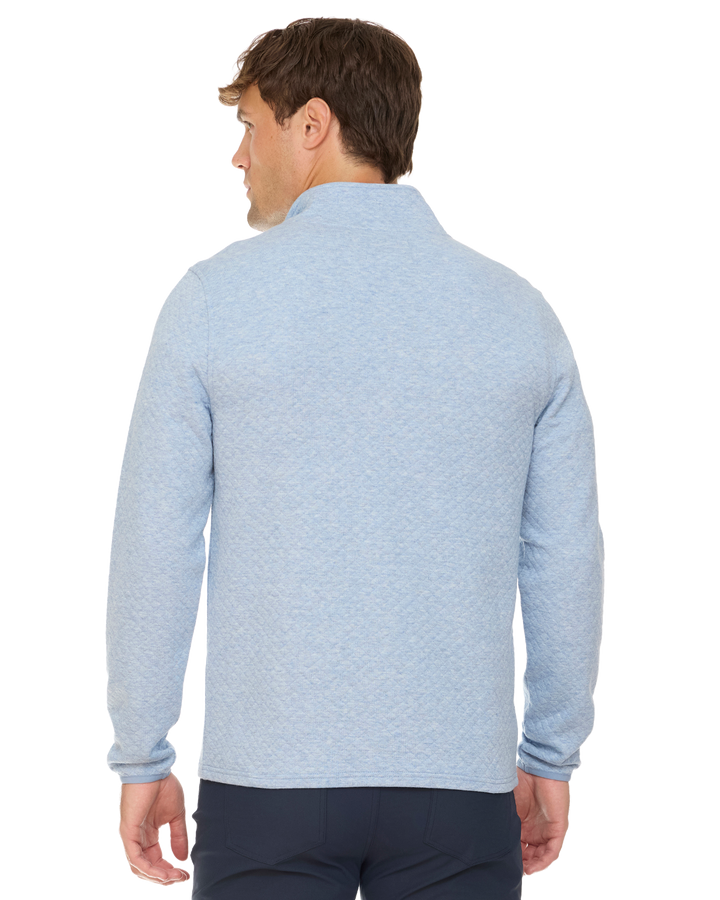 BRADNER SUPER SOFT QUILTED 1/4-ZIP