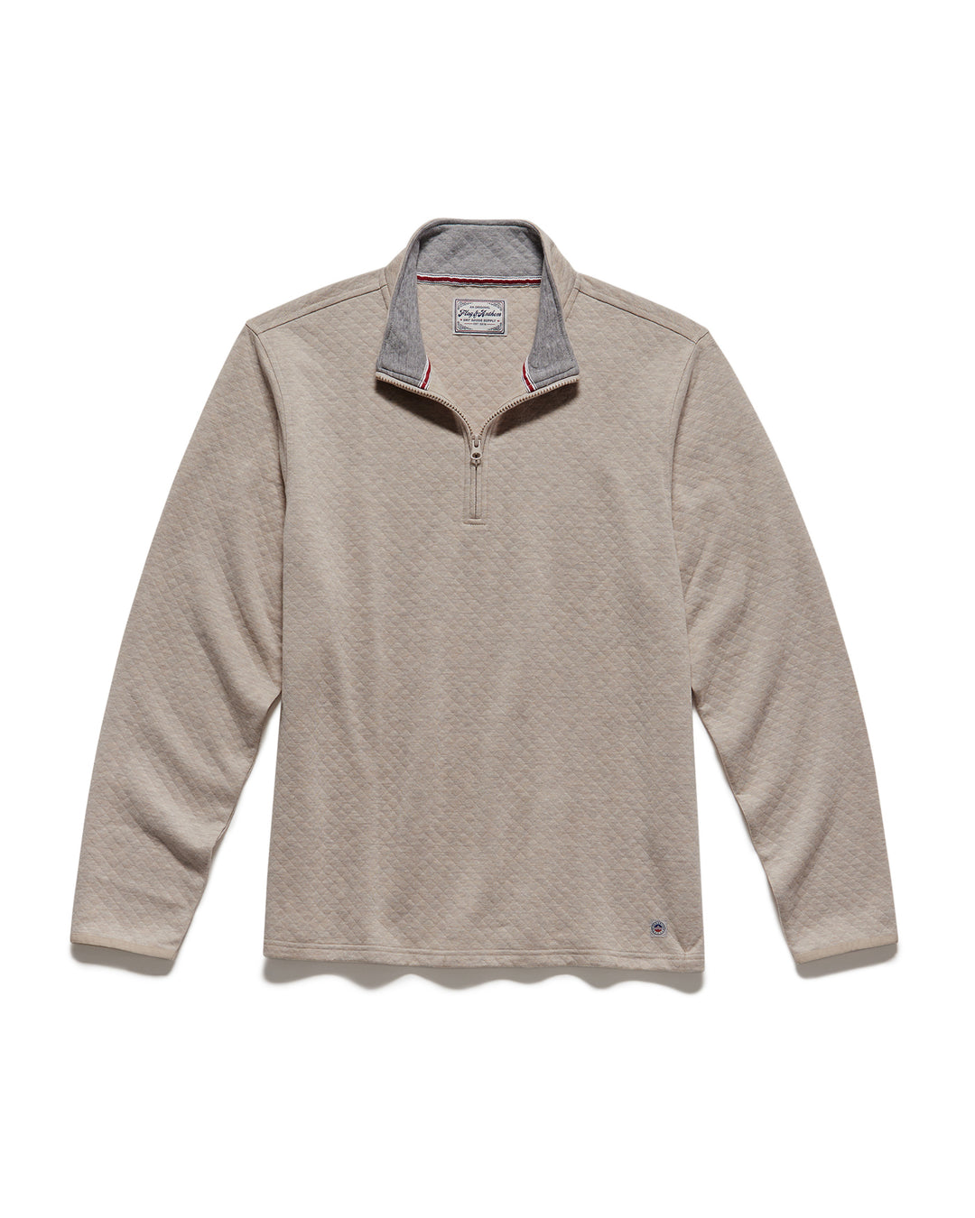 BRADNER SUPER SOFT QUILTED 1/4-ZIP
