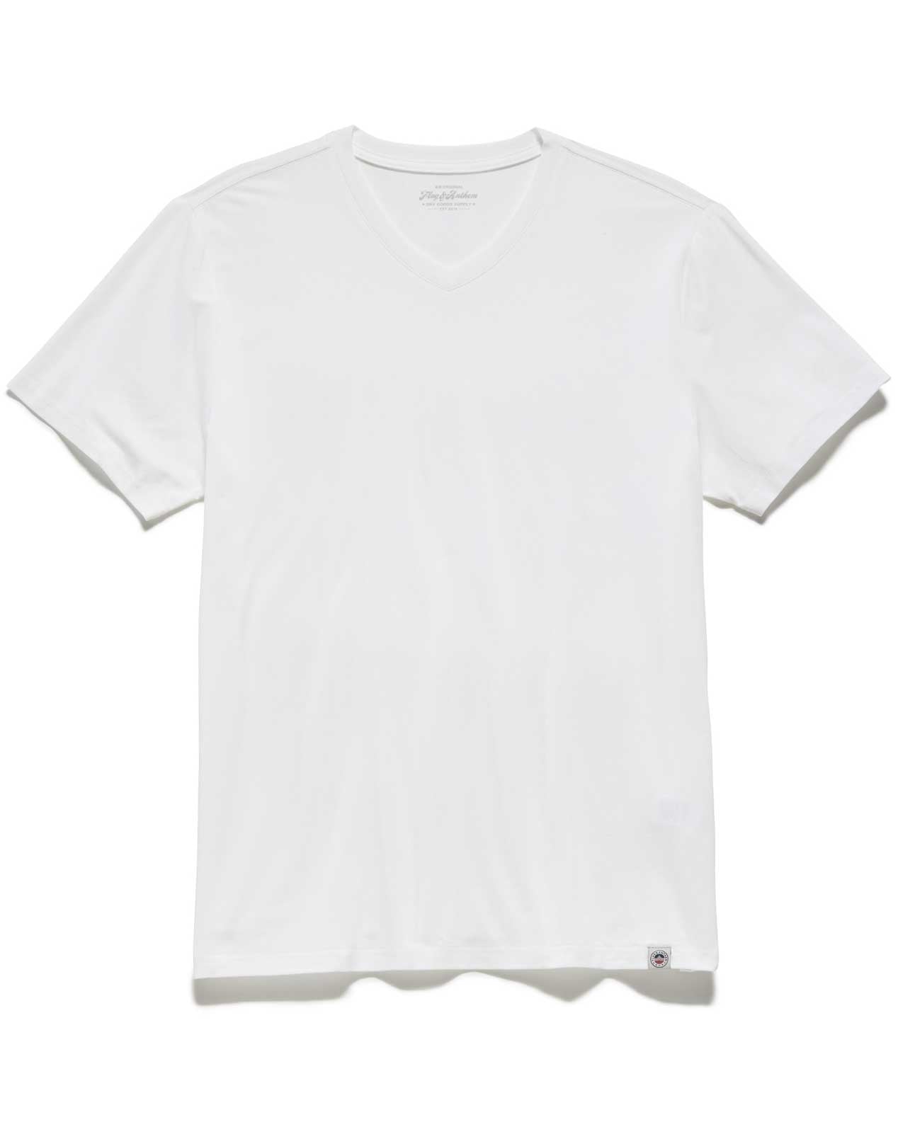 ESSENTIAL STRETCH COMFORT V-NECK TEE
