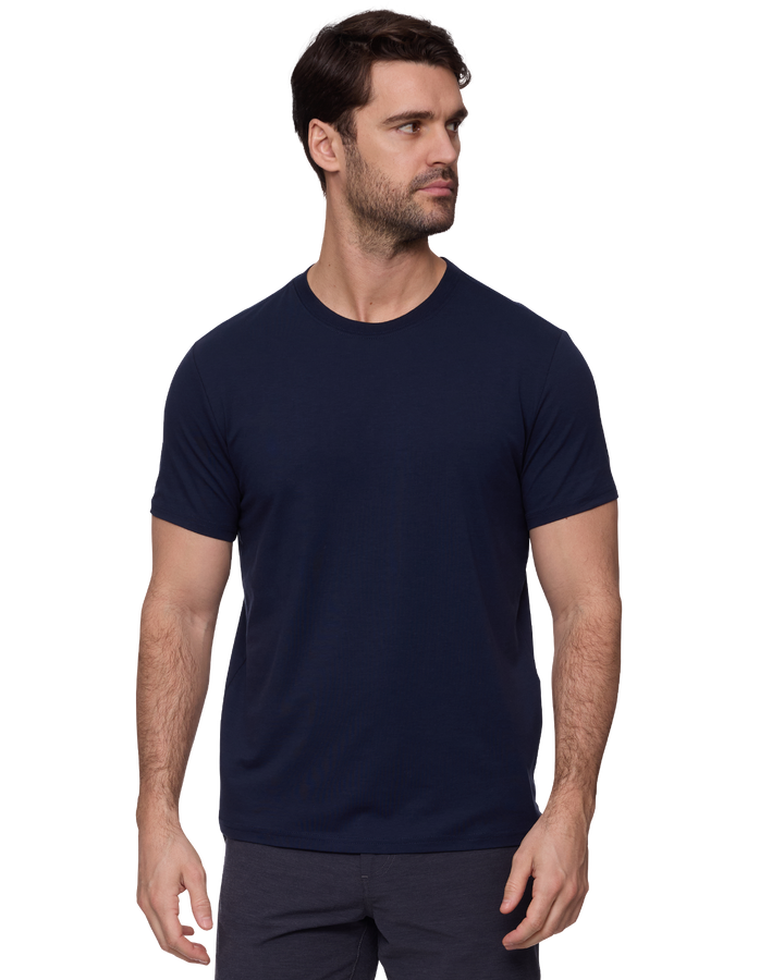 ESSENTIAL STRETCH COMFORT CREWNECK TEE