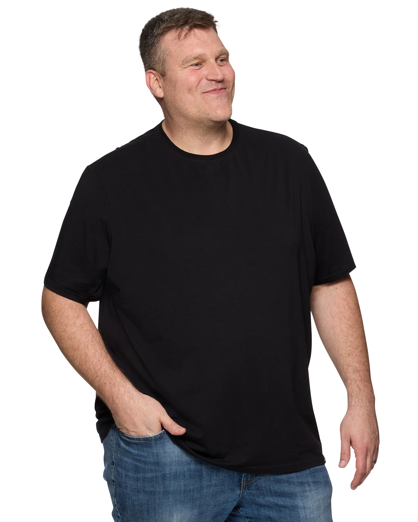 ESSENTIAL STRETCH COMFORT CREWNECK TEE BIG & TALL – Flag & Anthem