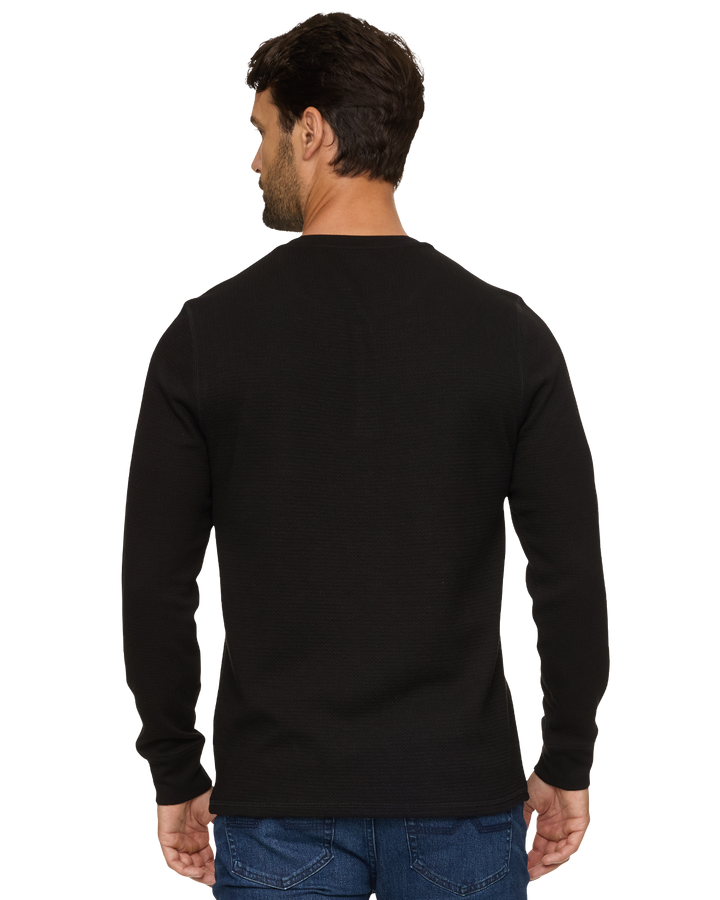 CHATSWORTH SOFT WAFFLE HENLEY