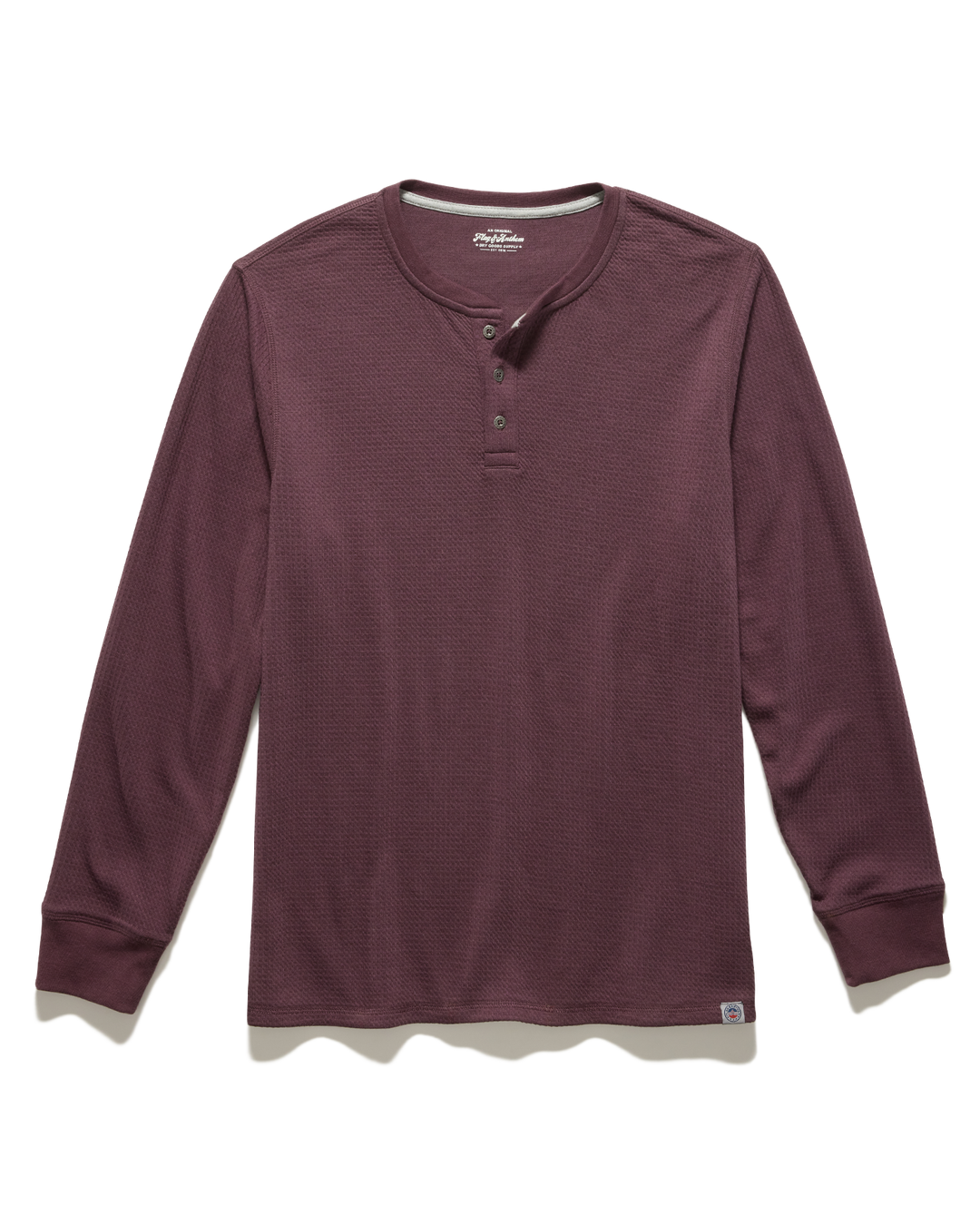 CHATSWORTH SOFT WAFFLE HENLEY