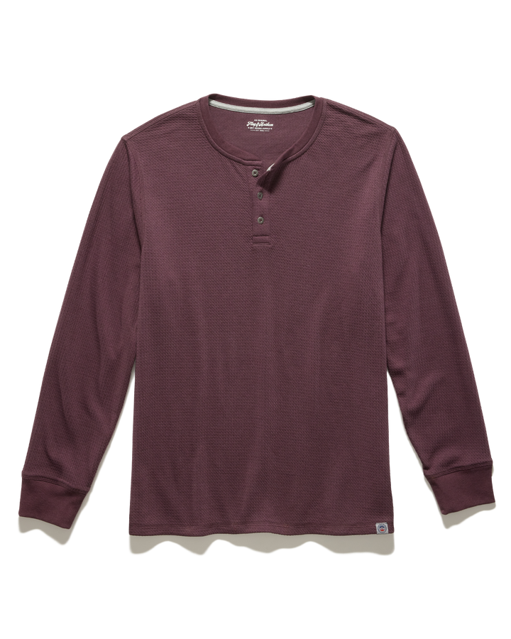 CHATSWORTH SOFT WAFFLE HENLEY