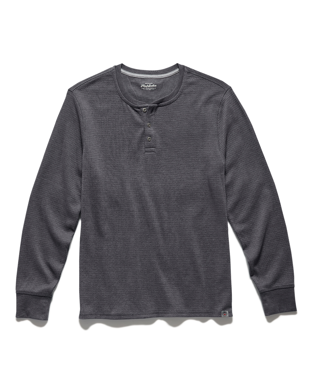 CHATSWORTH SOFT WAFFLE HENLEY