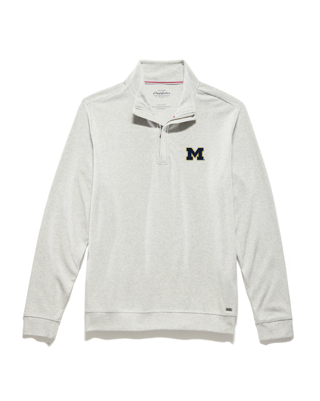 MICHIGAN HERO STRETCH KNIT 1/4-ZIP