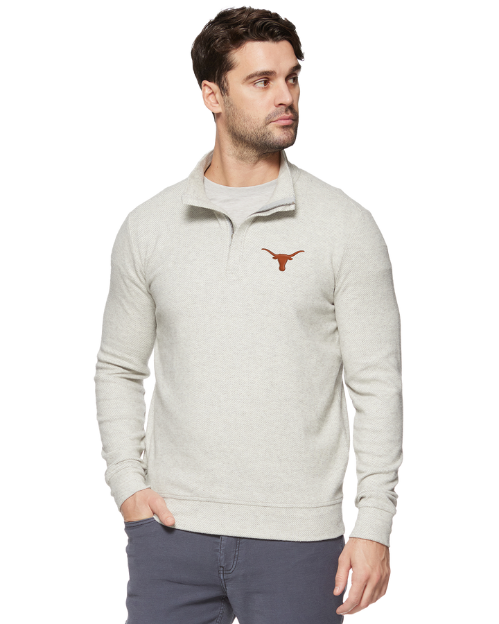 TEXAS HERO STRETCH KNIT 1/4-ZIP