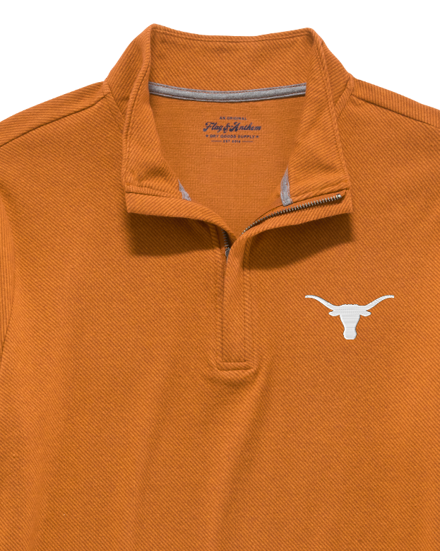 TEXAS HERO STRETCH KNIT 1/4-ZIP