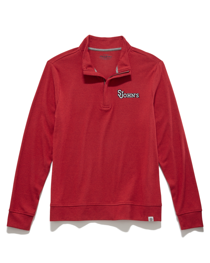 ST. JOHN'S HERO STRETCH KNIT 1/4-ZIP