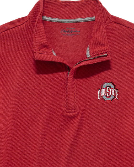OHIO STATE HERO STRETCH KNIT 1/4-ZIP