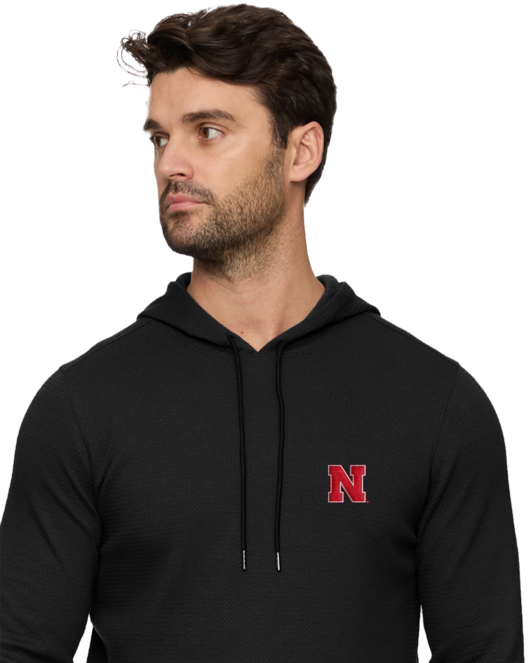NEBRASKA CHATSWORTH SOFT WAFFLE HOODIE