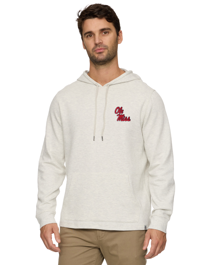 OLE MISS CHATSWORTH SOFT WAFFLE HOODIE