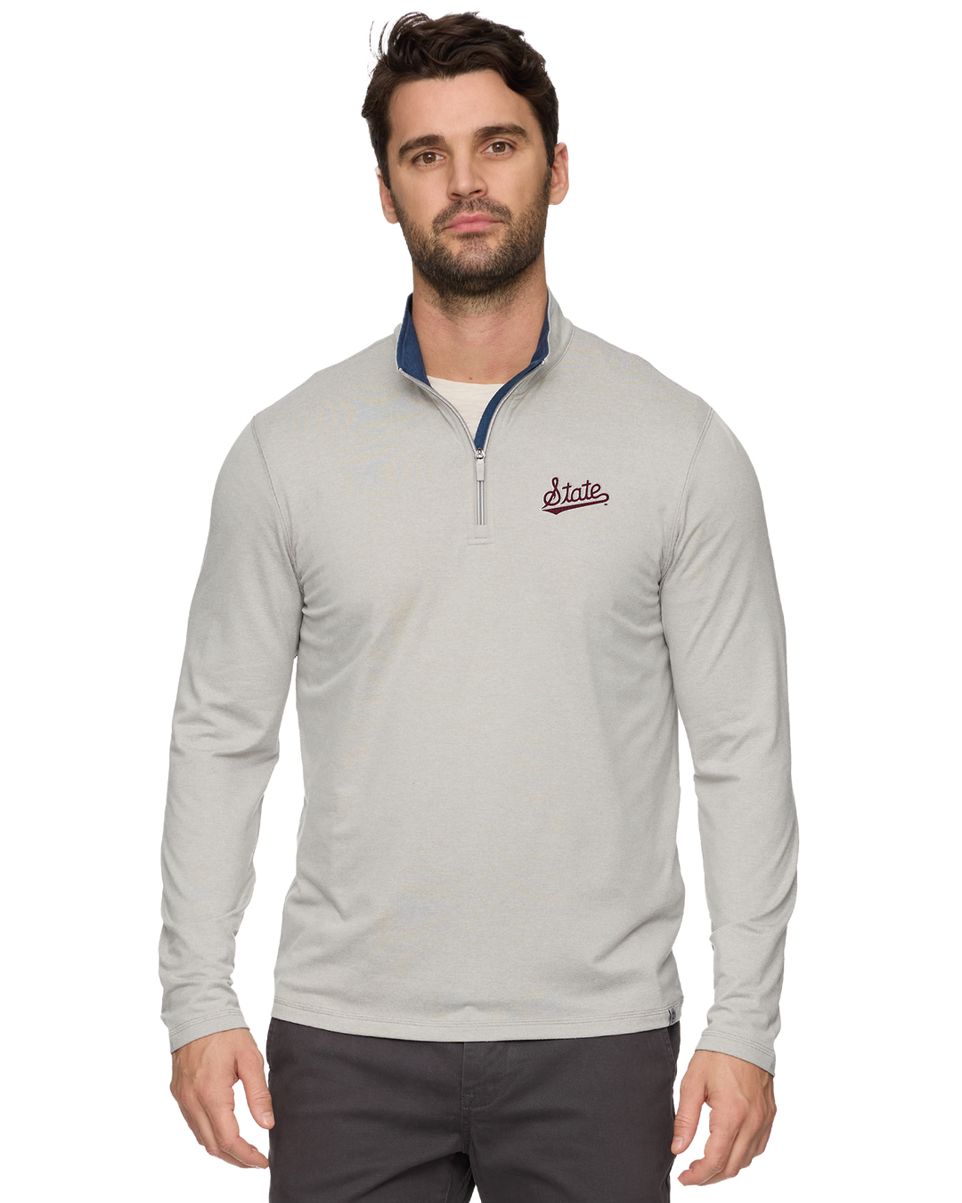MISSISSIPPI STATE CLUTCH COMFORT 1/4 ZIP