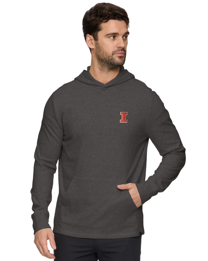 ILLINOIS HERO STRETCH KNIT HOODIE