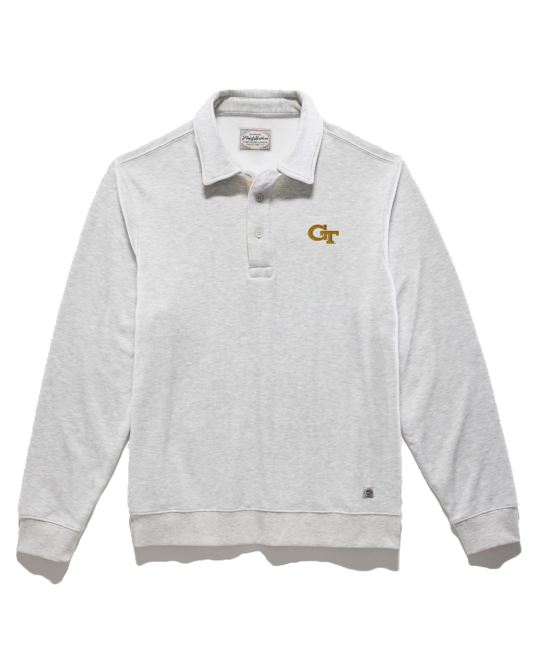 GEORGIA TECH SUPER SOFT FLEECE POLO
