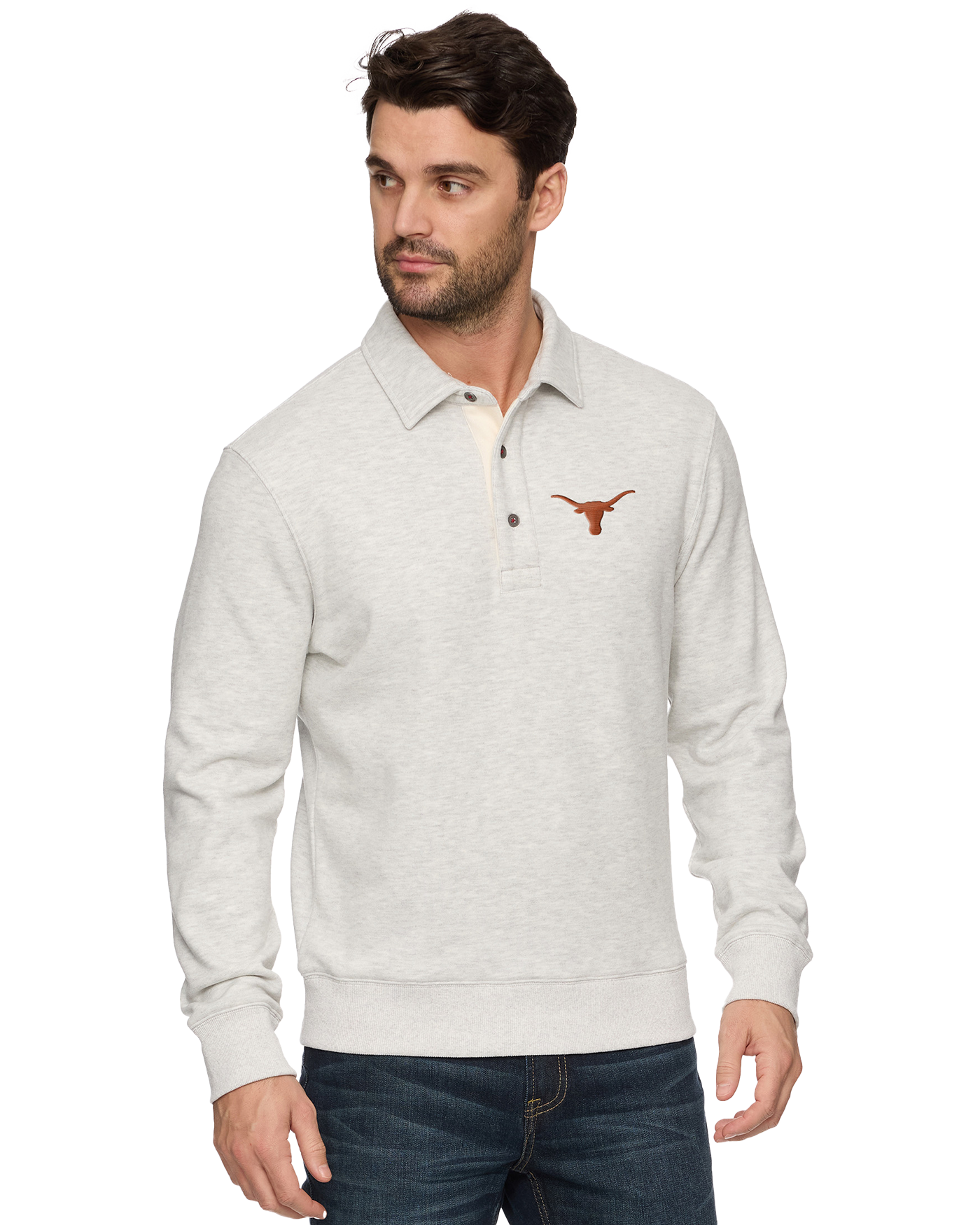 TEXAS SUPER-SOFT FLEECE POLO – Flag & Anthem