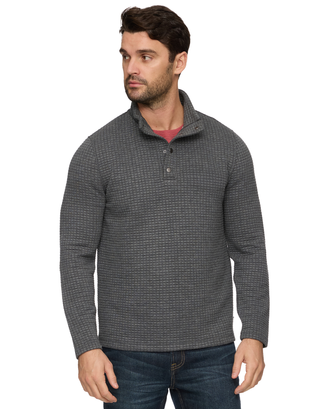SILVERTON QUILTED 1/4 SNAP