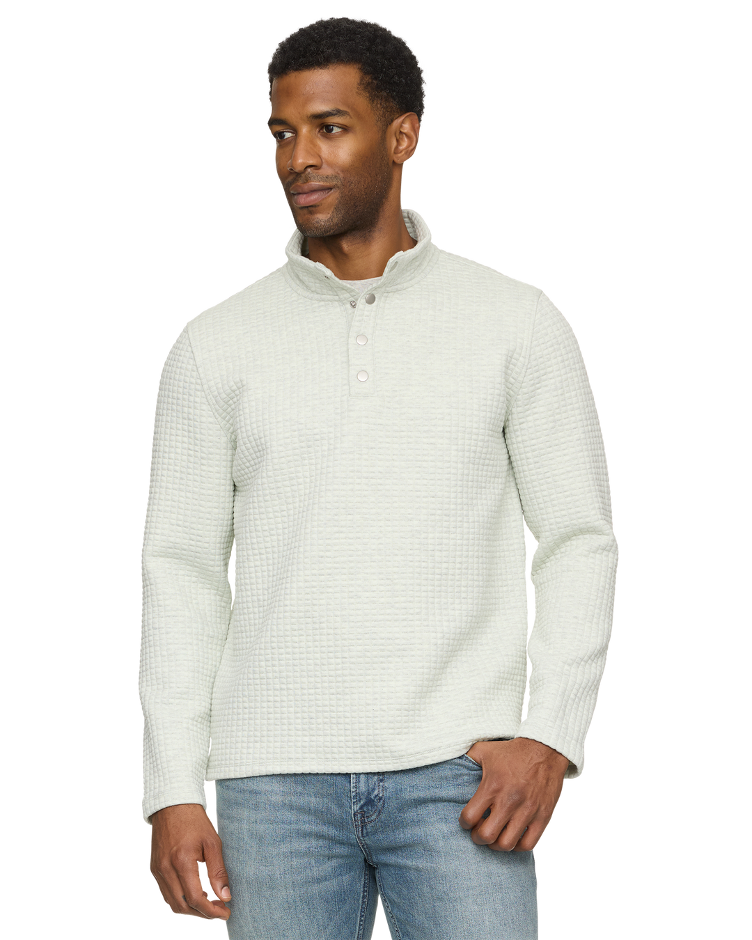 SILVERTON QUILTED 1/4 SNAP