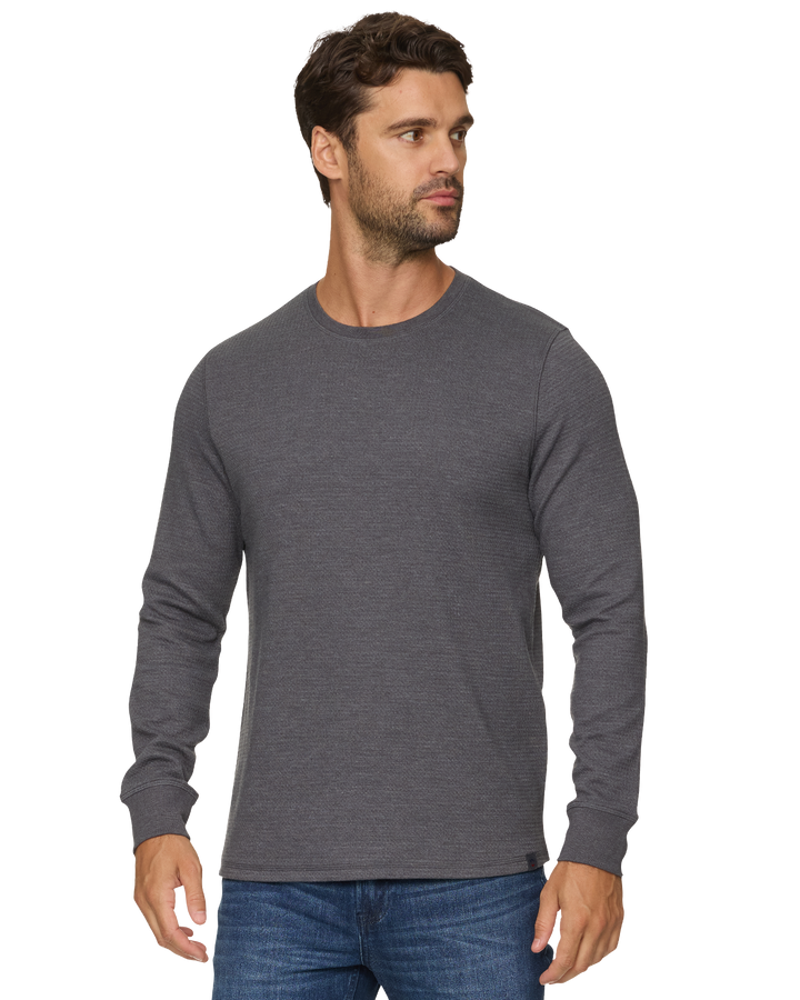 CHATSWORTH SOFT WAFFLE CREWNECK