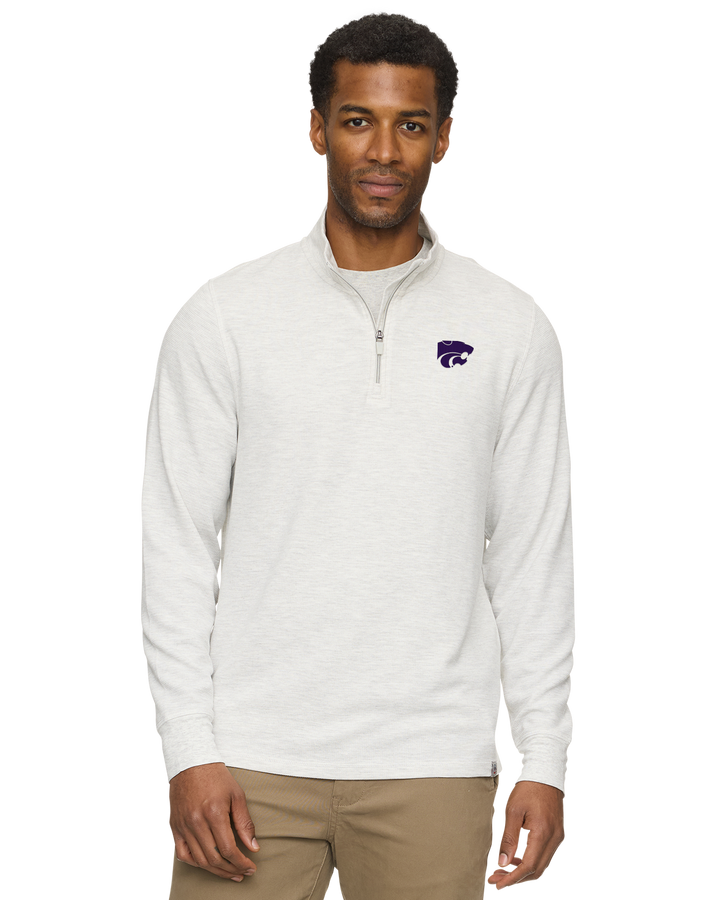 KANSAS STATE SUMMIT SUPER SOFT 1/4-ZIP