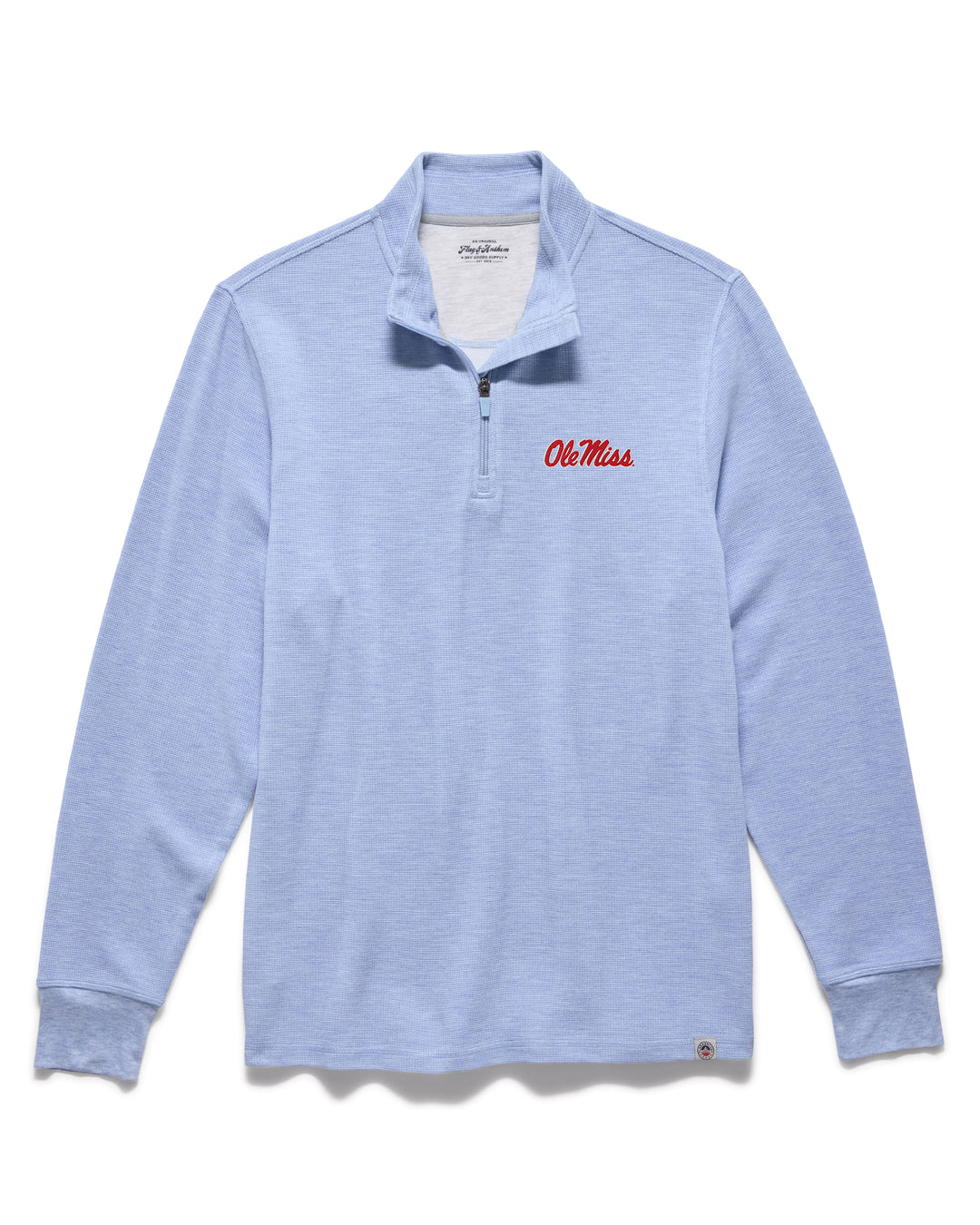 OLE MISS SUMMIT SUPER SOFT 1/4-ZIP