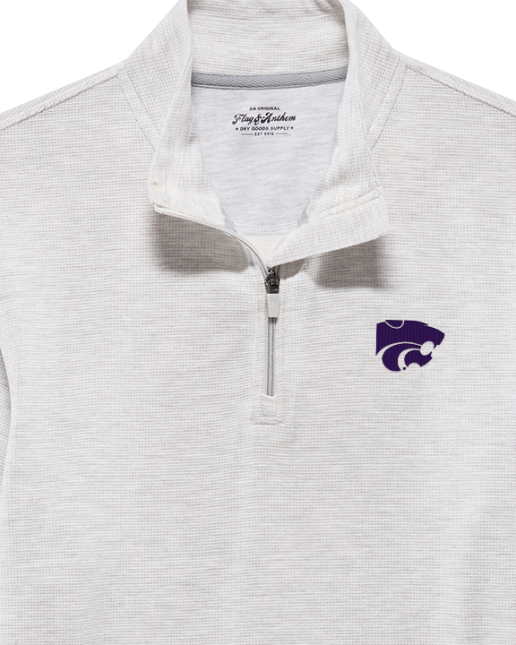 KANSAS STATE SUMMIT SUPER SOFT 1/4-ZIP