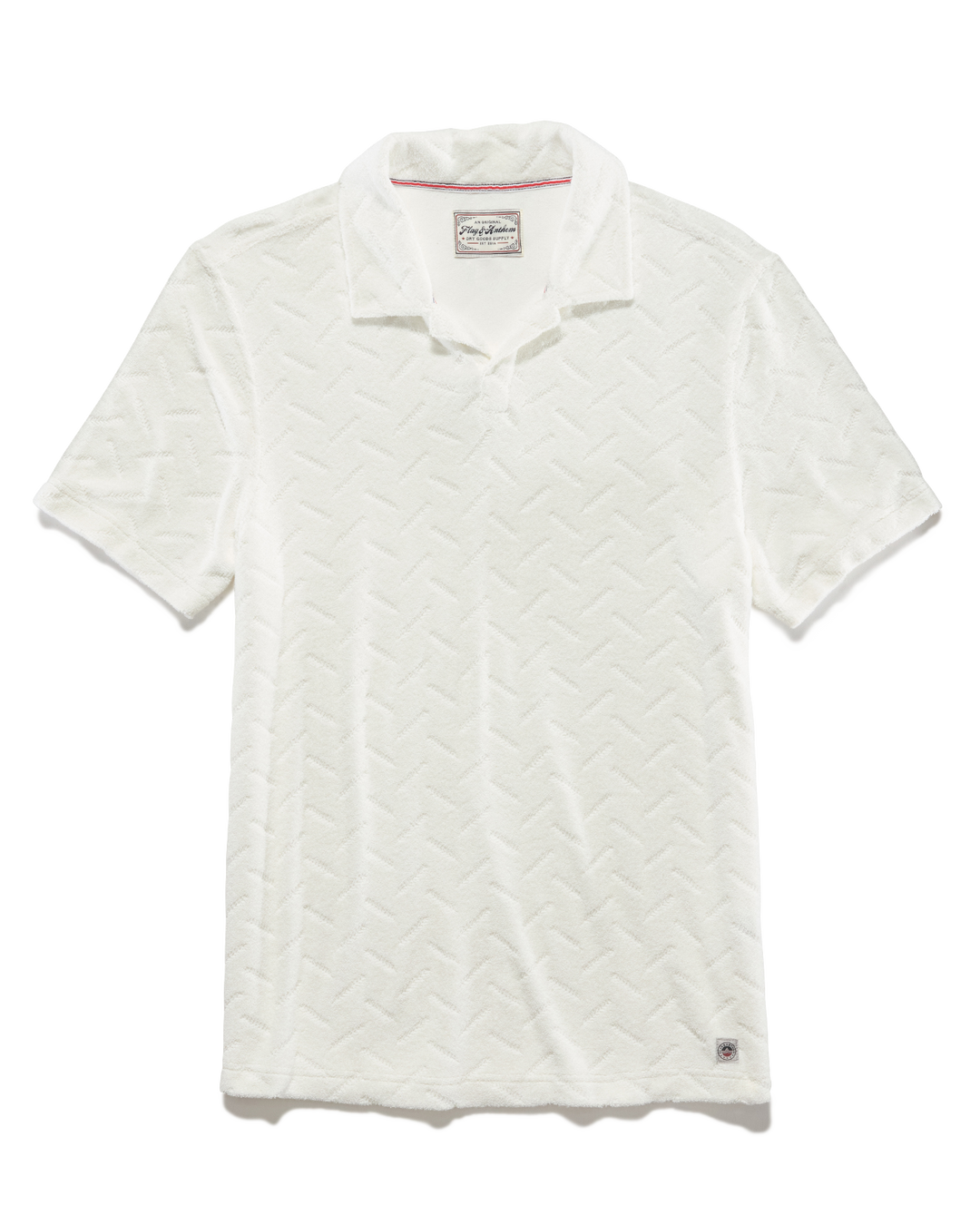 SOMERVILLE TEXTURED TERRY POLO