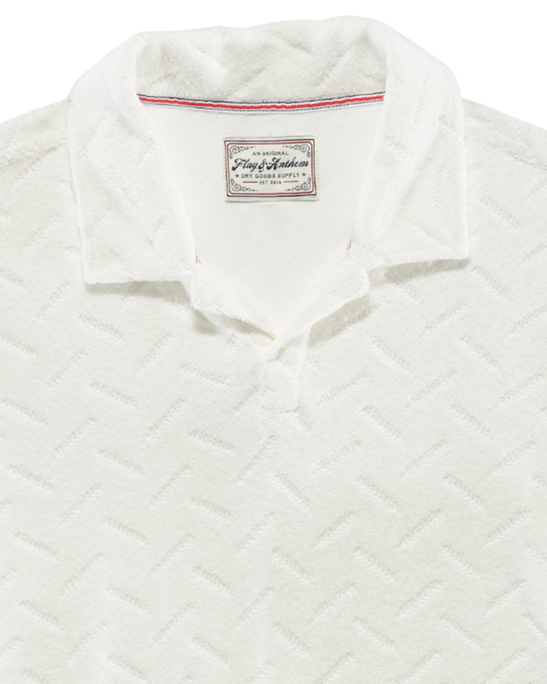 SOMERVILLE TEXTURED TERRY POLO