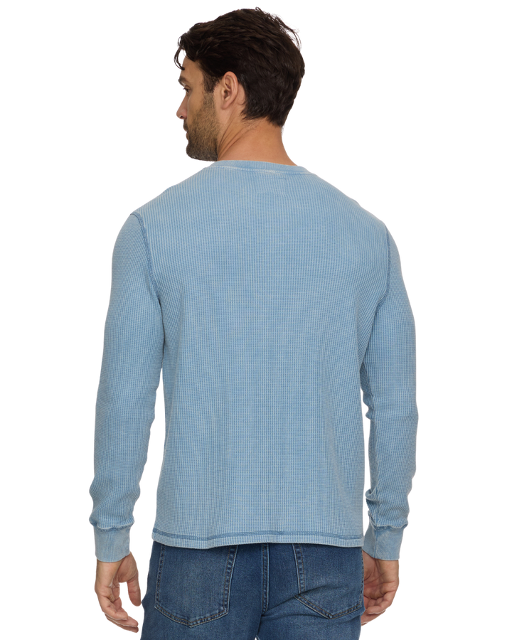 VINTAGE SOFT WAFFLE HENLEY