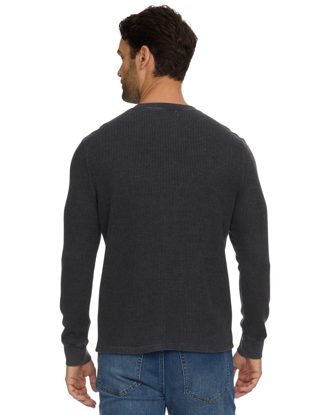 VINTAGE SOFT WAFFLE HENLEY