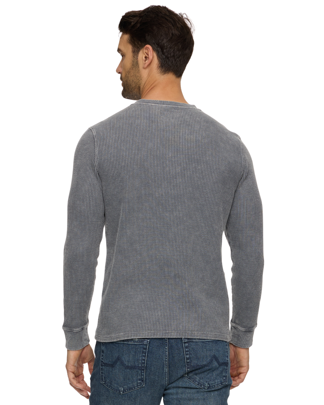 VINTAGE SOFT WAFFLE HENLEY