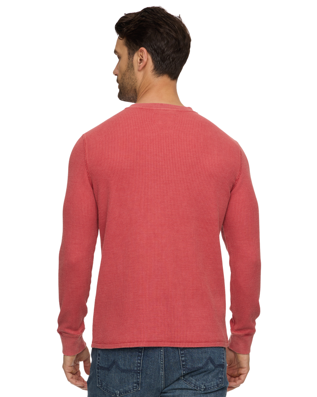 VINTAGE SOFT WAFFLE HENLEY