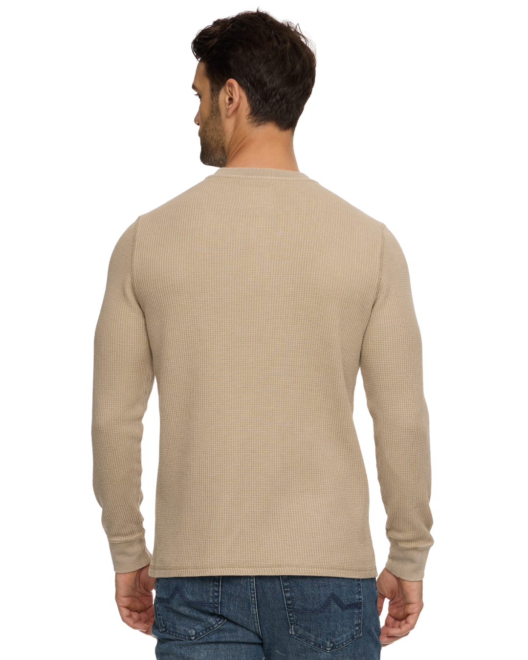 VINTAGE SOFT WAFFLE HENLEY