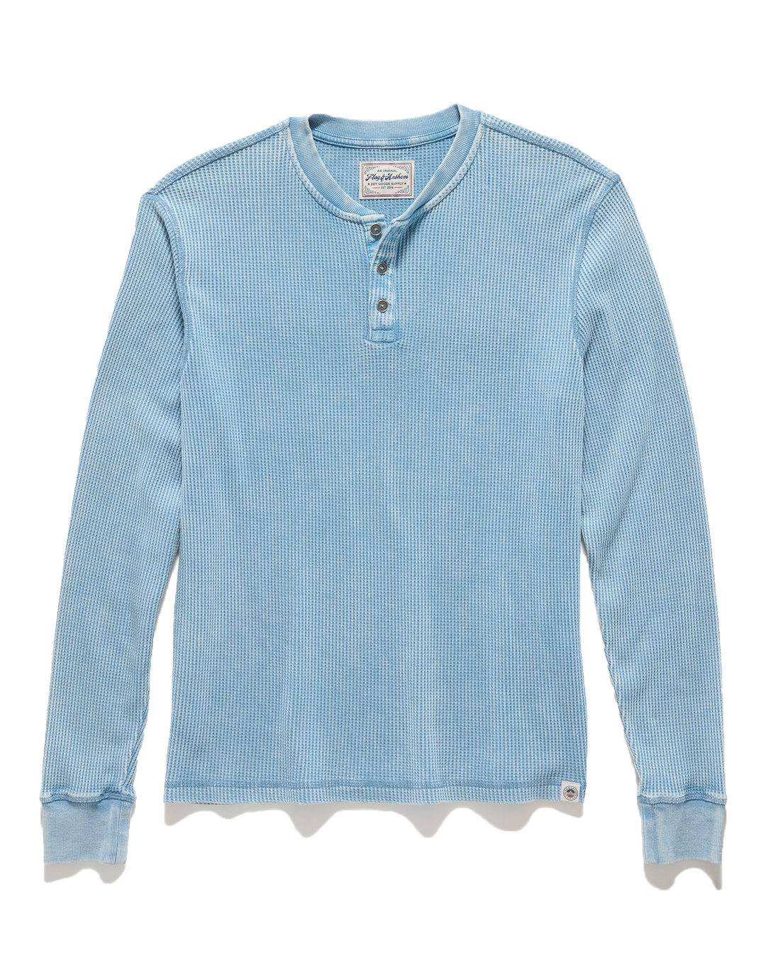 VINTAGE SOFT WAFFLE HENLEY