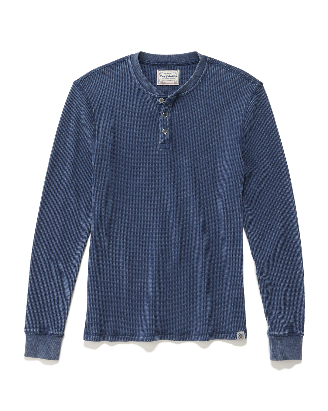 VINTAGE SOFT WAFFLE HENLEY