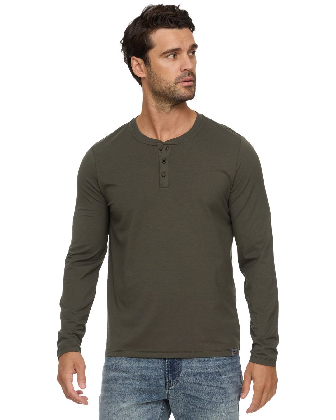 LUXE STRETCH HENLEY