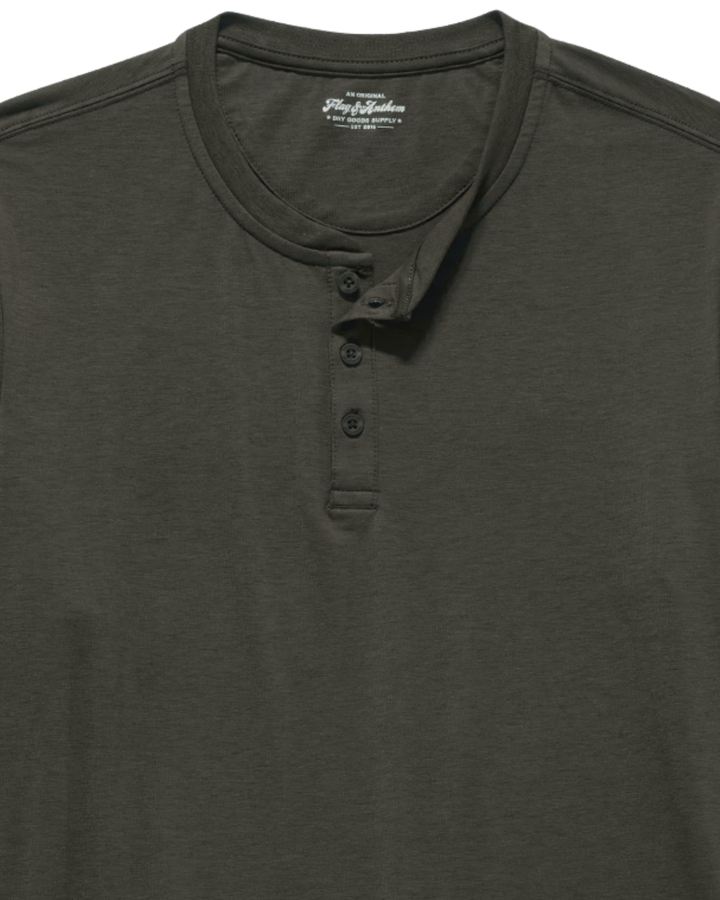 LUXE STRETCH HENLEY